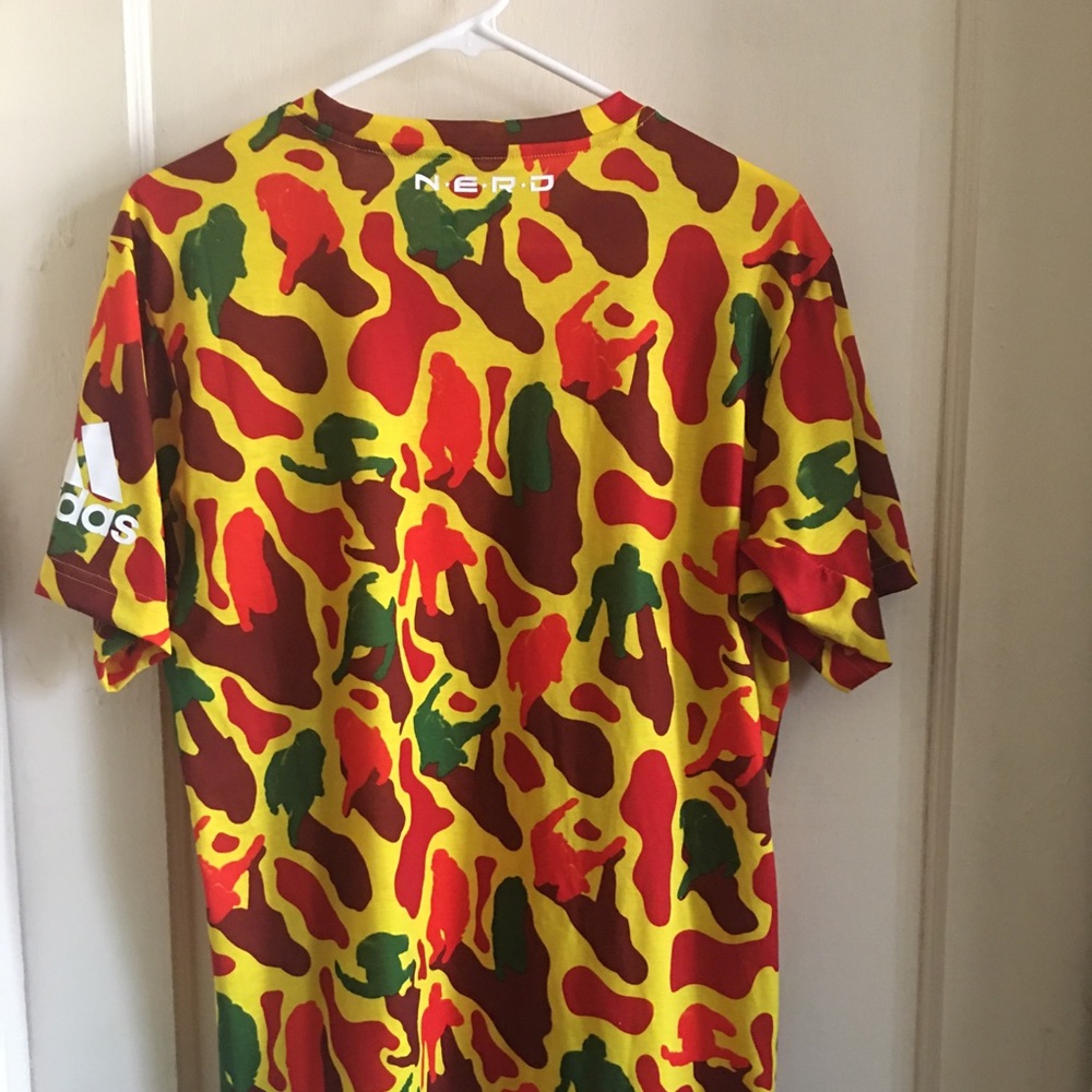 Just in Adidas Nerd camouflage prime shirt
